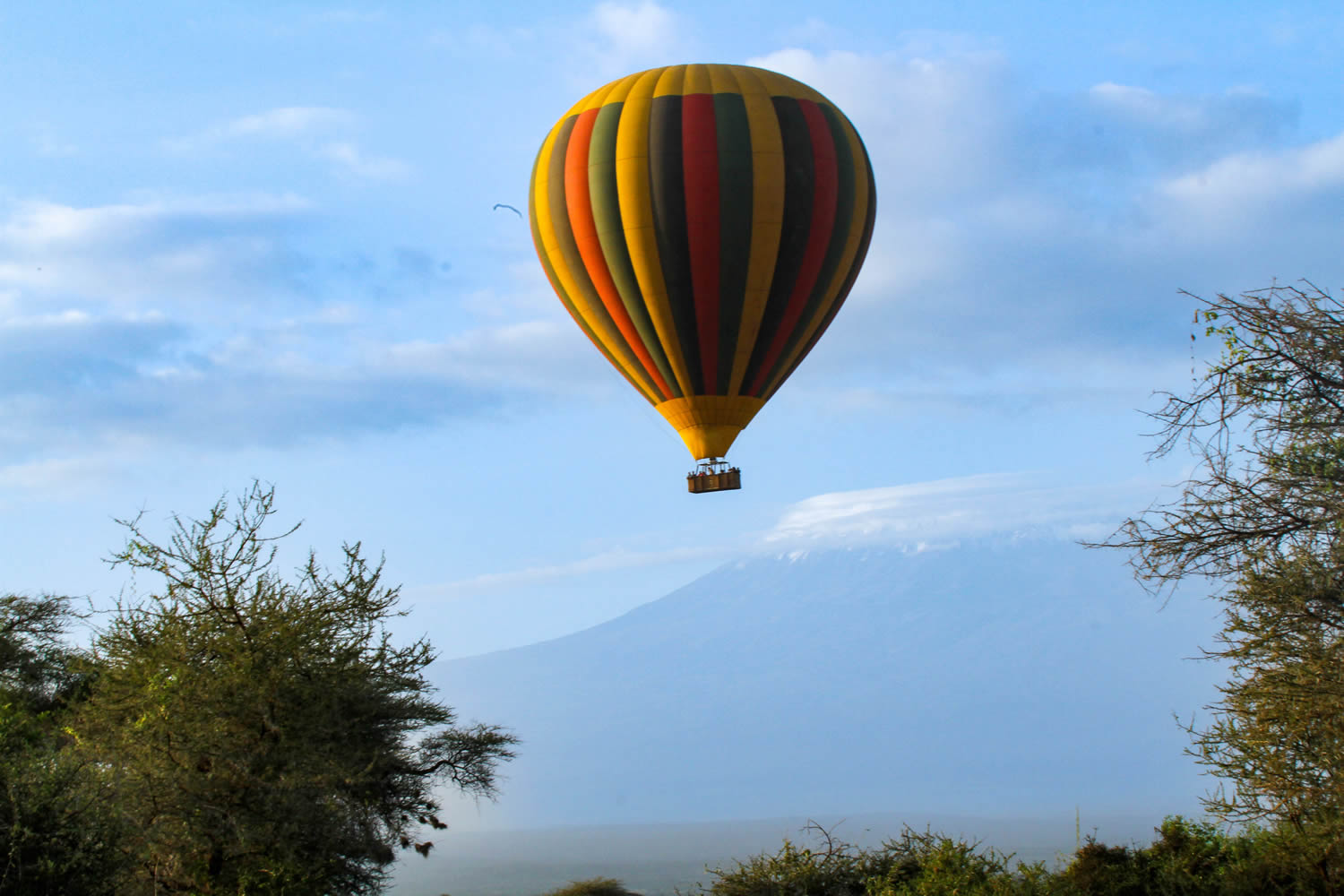 Hot-air balloon, Kilimanjaro
